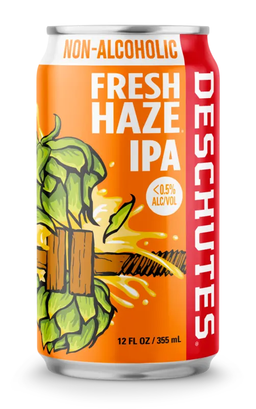 Deschutes Fresh Haze Non-Alcoholic IPA