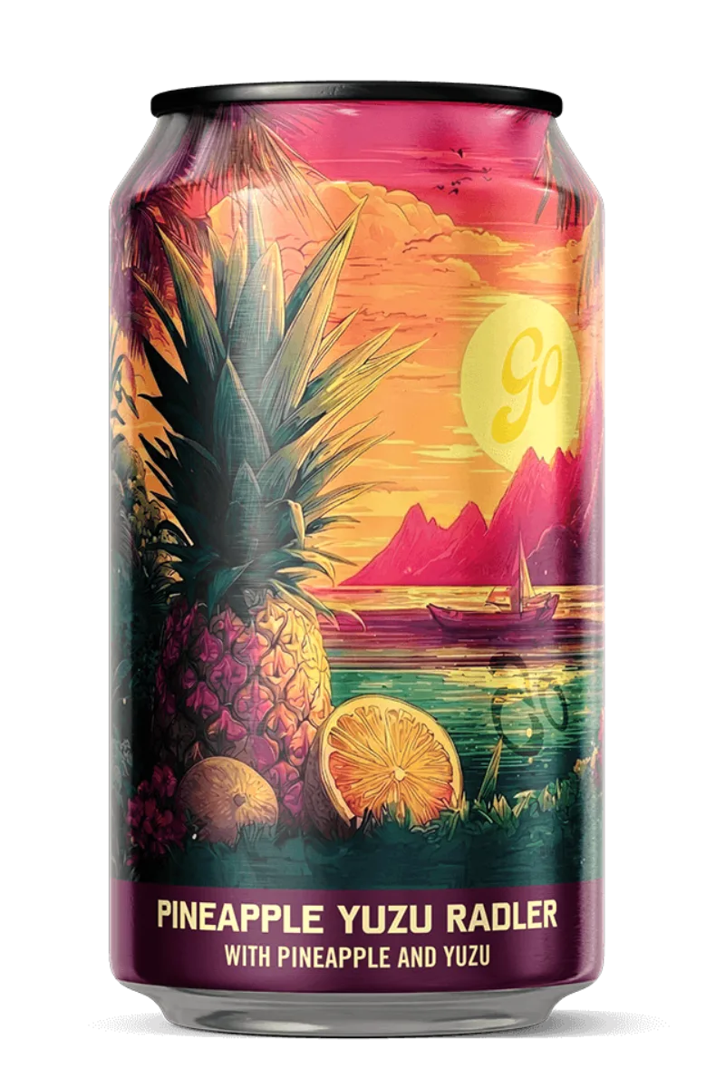 Go Brewing Pineapple Yuzu Radler