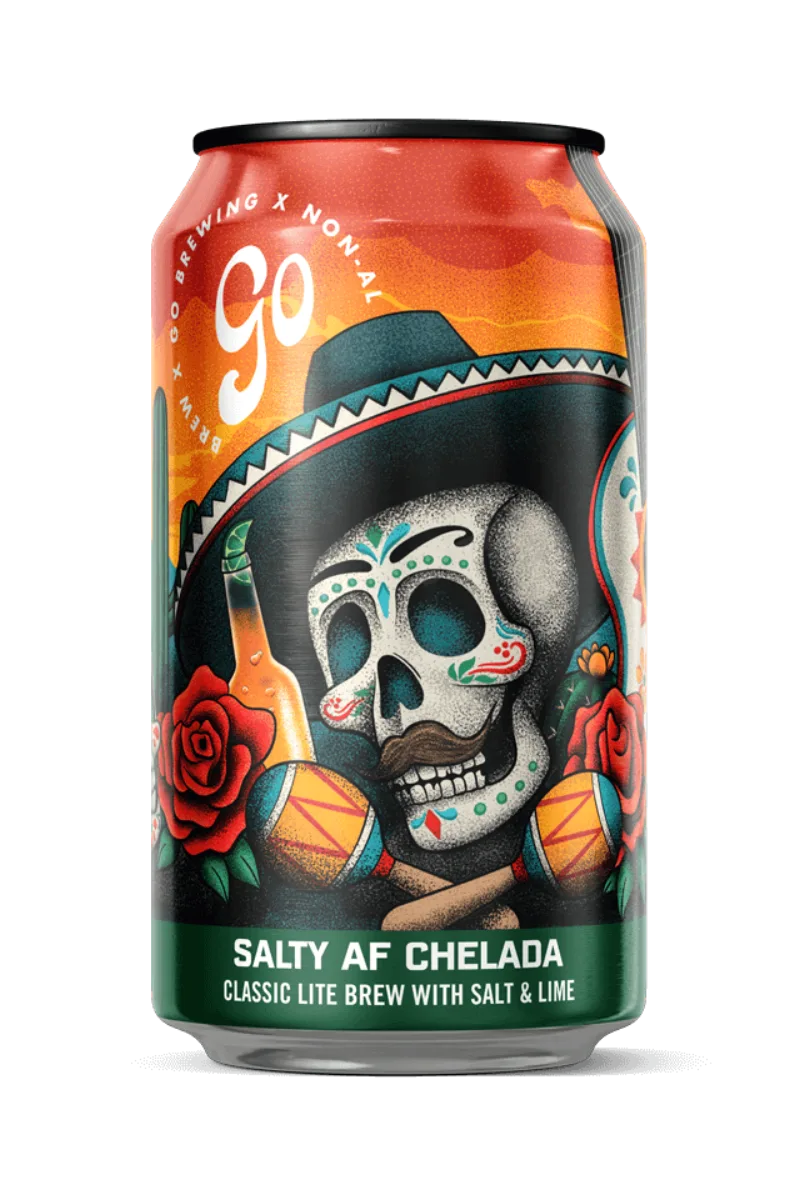 Go Brewing Salty Lime AF Chelada
