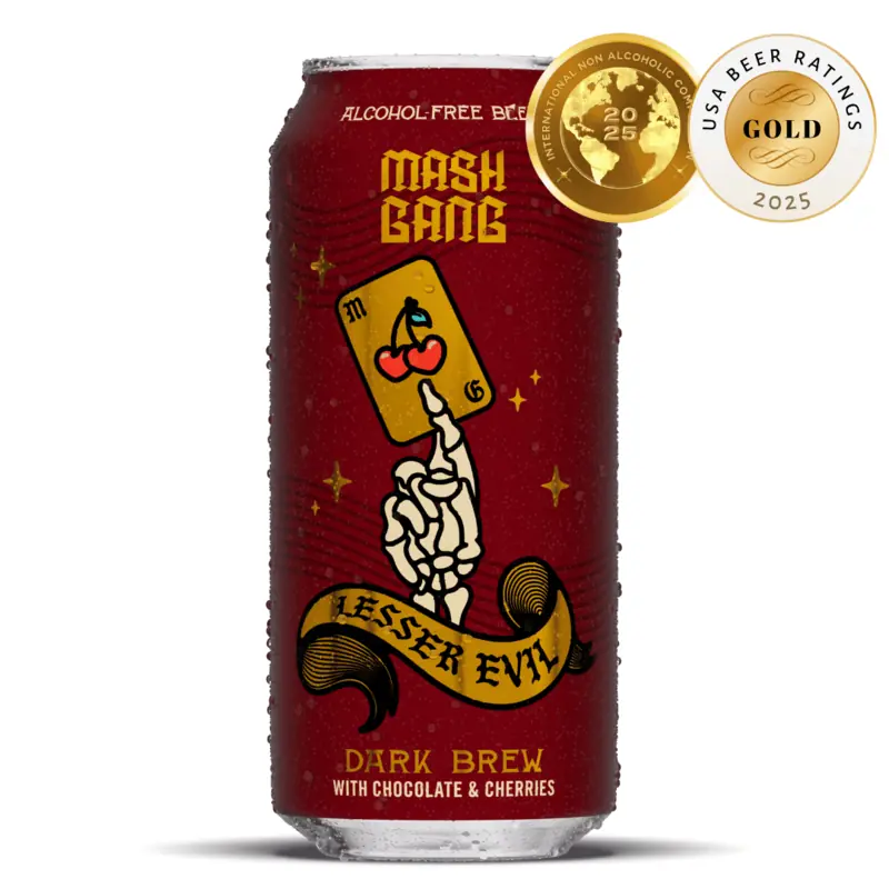 Mash Gang Lesser Evil Cherry Chocolate Stout