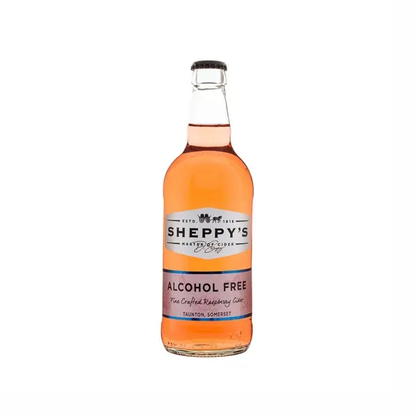 Sheppy's Alcohol Free Cider with Raspberry