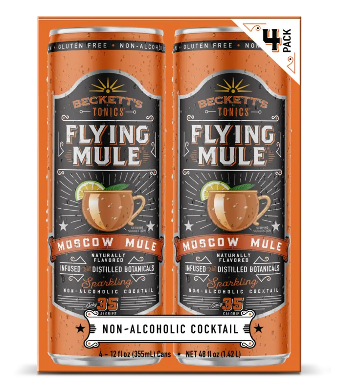 Beckett's Flying Mule Moscow Mule Sparkling Cocktail