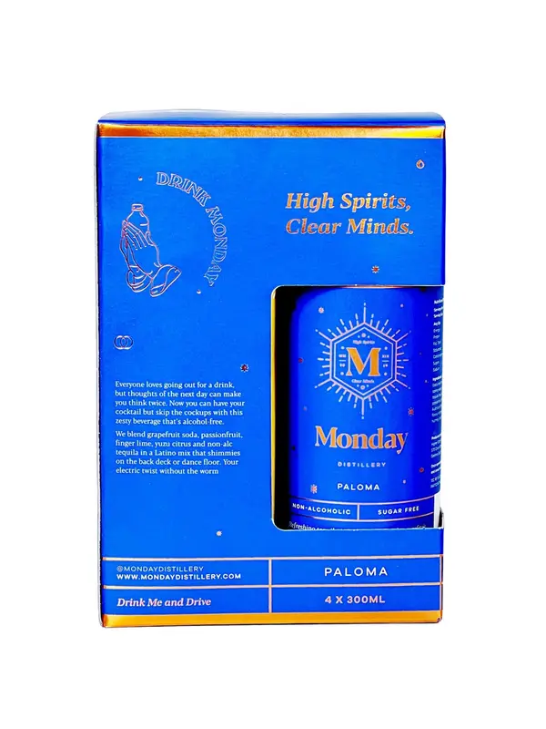 Monday Distillery Non-Alcoholic Paloma