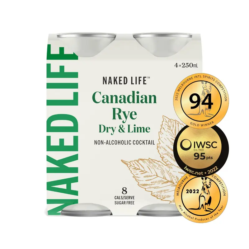 Naked Life Canadian Rye Dry & Lime