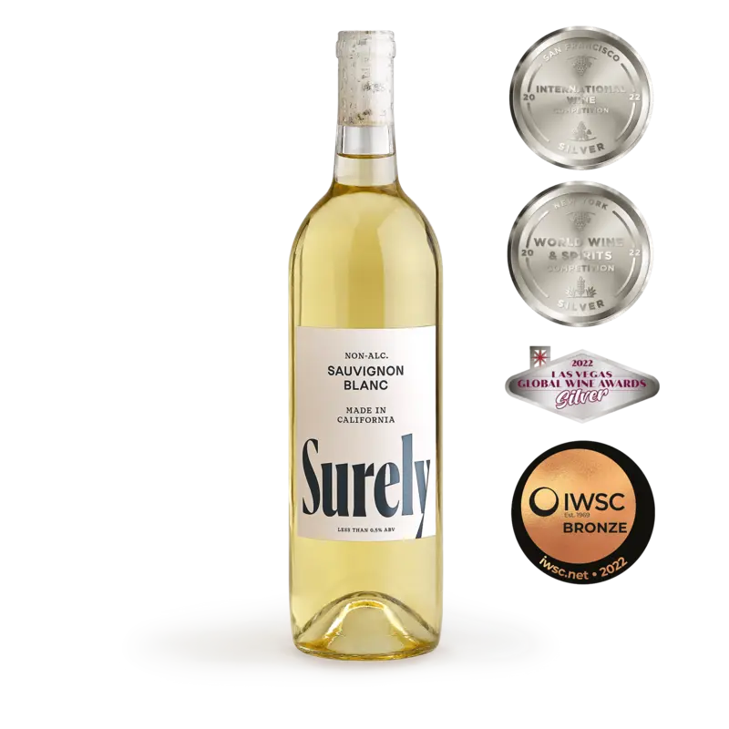 Surely Non-Alcoholic Sauvignon Blanc